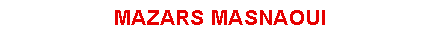 Mazars Masnaoui